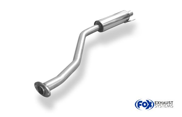 Vorschalldämpfer - Rohrdurchmesser: 63,5mm passend für: Toyota Celica T23